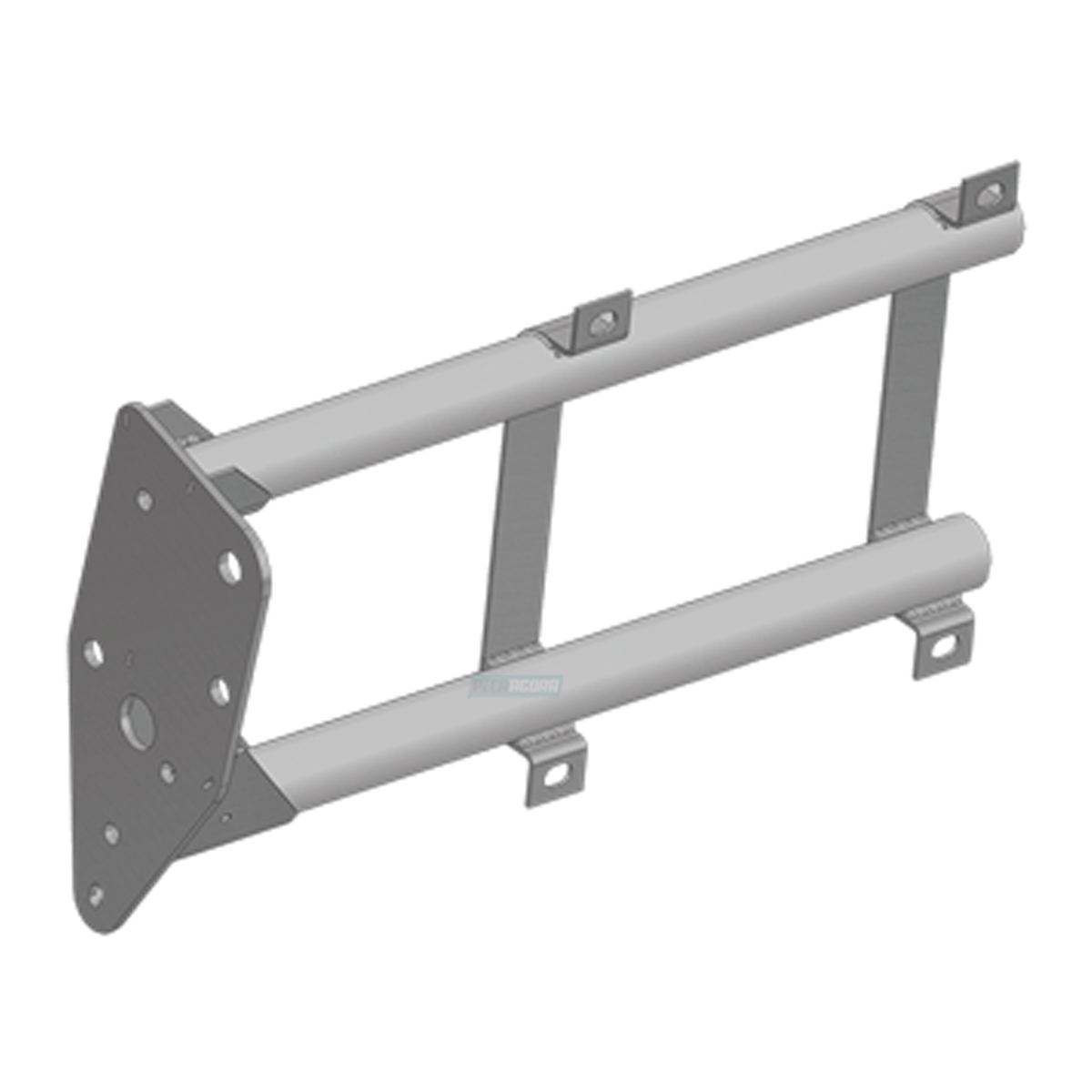 SUPORTE PARALAMA TRASEIRO DIREITO VW MEDIOS PESADOS APOS 2000 (2TD821152-F6410)