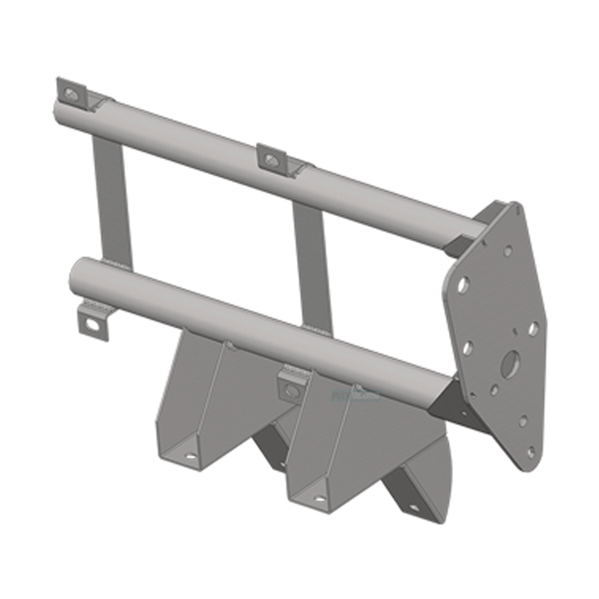 SUPORTE PARALAMA TRASEIRO ESQUERDO VW MEDIOS PESADOS APOS 2000 (2TD821151-F6410A