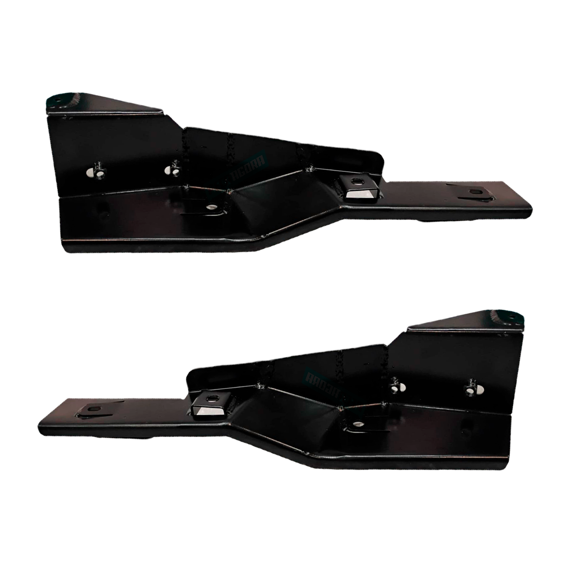 PAR SUPORTE TRASEIRO FIXACAO DIREITO ESQUERDO ESTRIBO CABINE MB AXOR ACTROS (K.9