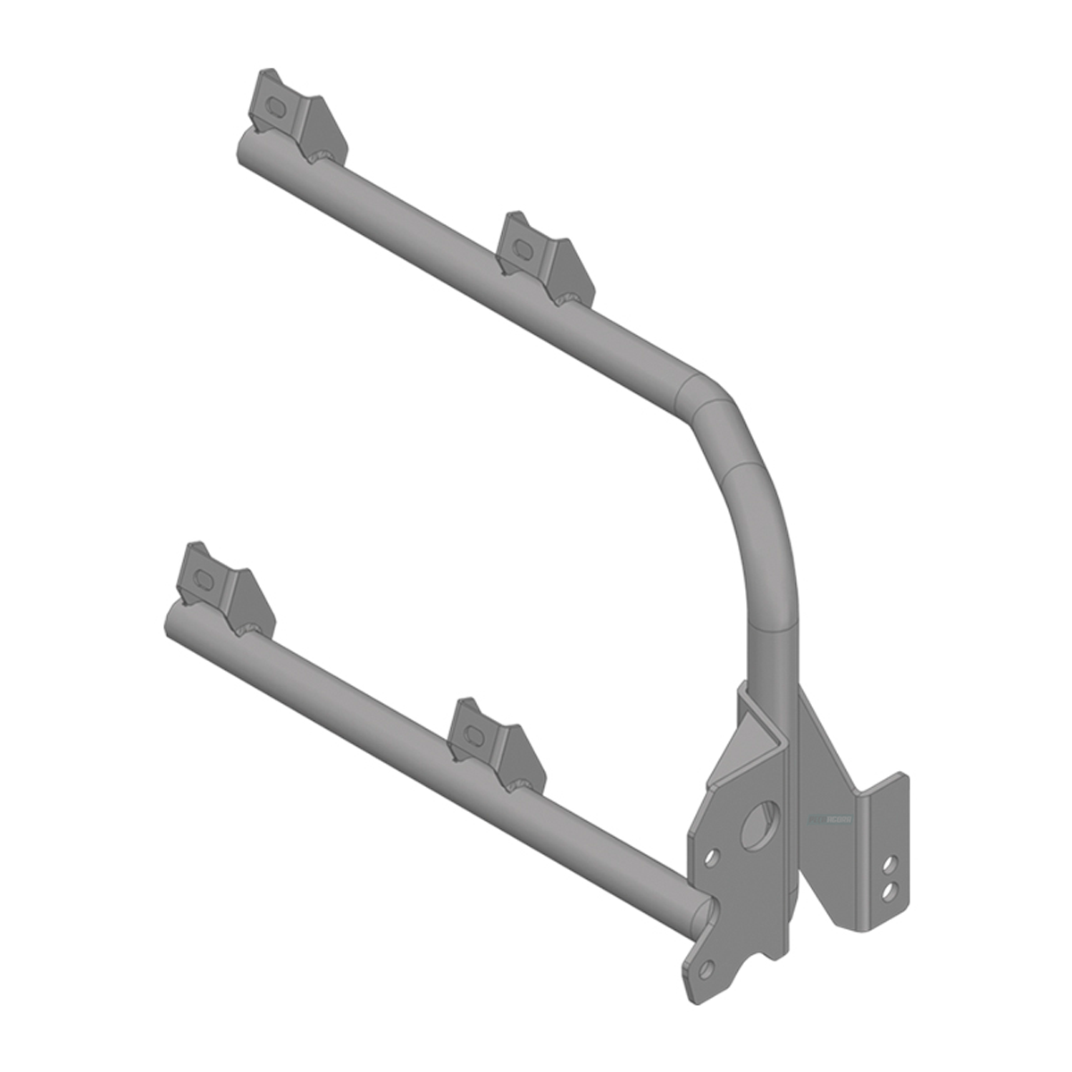 SUPORTE PARALAMA TRASEIRO ESQUERDO FORD NOVO CARGO TRACADO  1719 1319 1519 APART