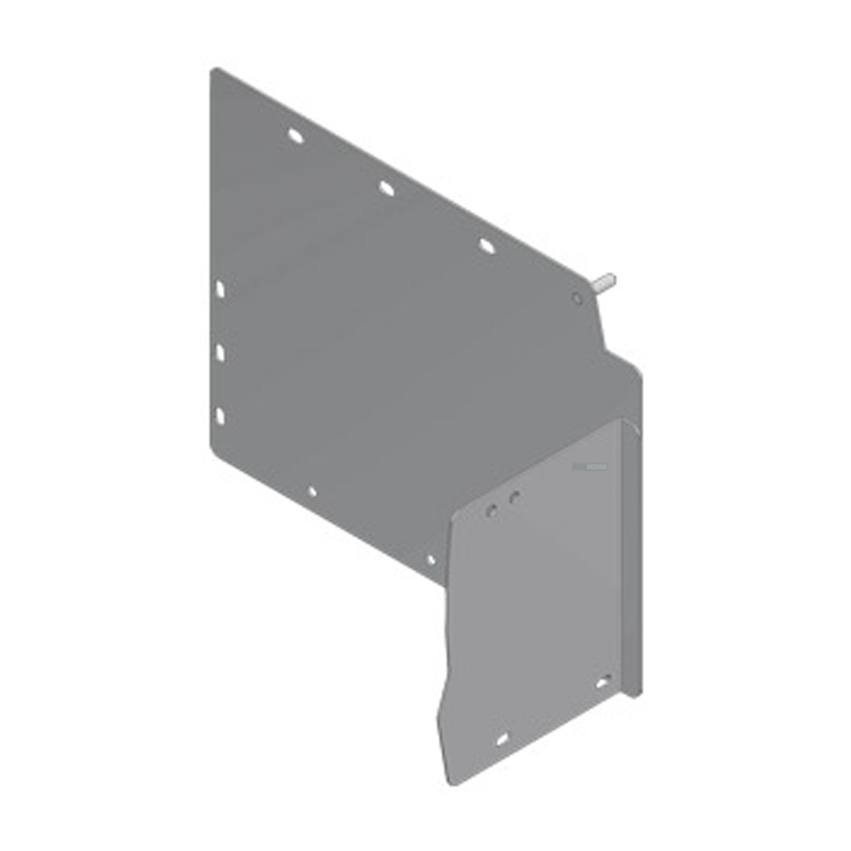 SUPORTE LATERAL DIREITO CABINE FORD CARGO 8165 LEVE ELETRONICO 2005 (EC4516474AB