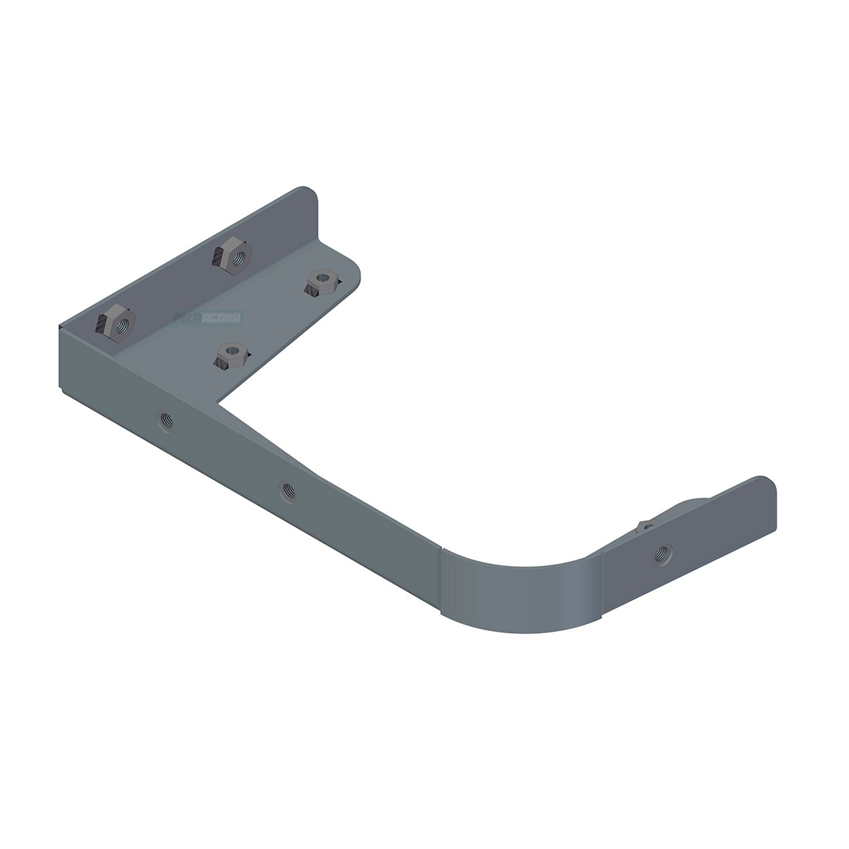 SUPORTE CENTRAL ESTRIBO DIREITO VOLVO FH ATE 2014 (20360786-F7893)