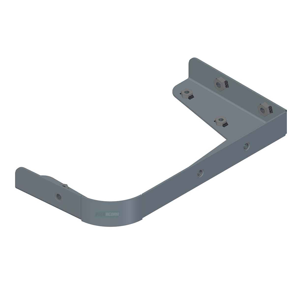 SUPORTE CENTRAL ESTRIBO ESQUERDO VOLVO FH ATE 2014 (20360786-F7893A)