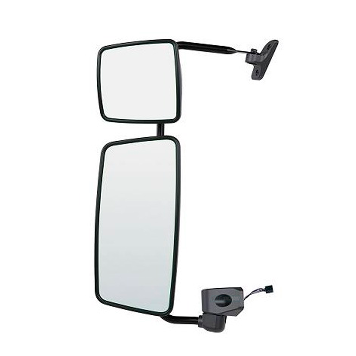 ESPELHO RETROVISOR ELETRICO CONVEXO COM DESEMBACADOR AUXILIAR ESQUERDO MB ACCELO