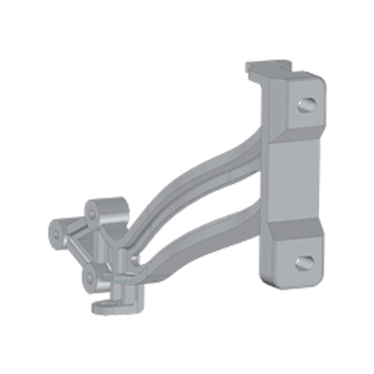 SUPORTE FIXACAO CATALISADOR DIREITO SCANIA SERIE 4 5 (1497657-F8068)