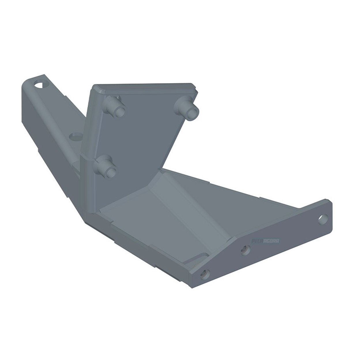 SUPORTE FIXACAO DO ESTRIBO DIREITO MB ACTROS (9436660278-F3486)