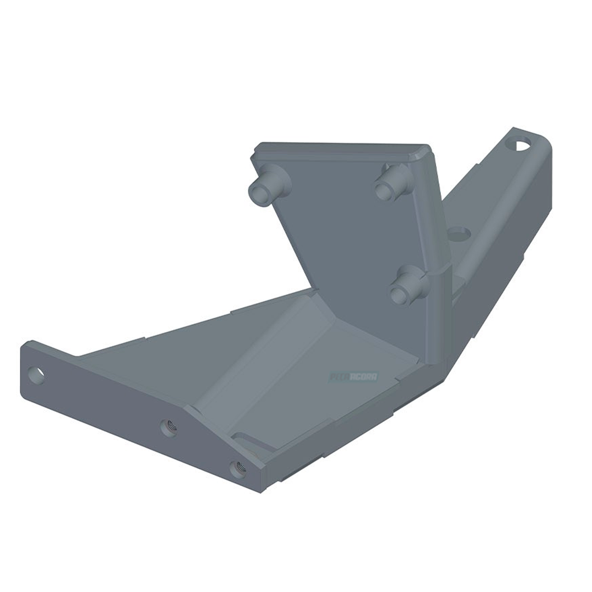 SUPORTE FIXACAO DO ESTRIBO ESQUERDO MB ACTROS	 (9436660178-F3486A)