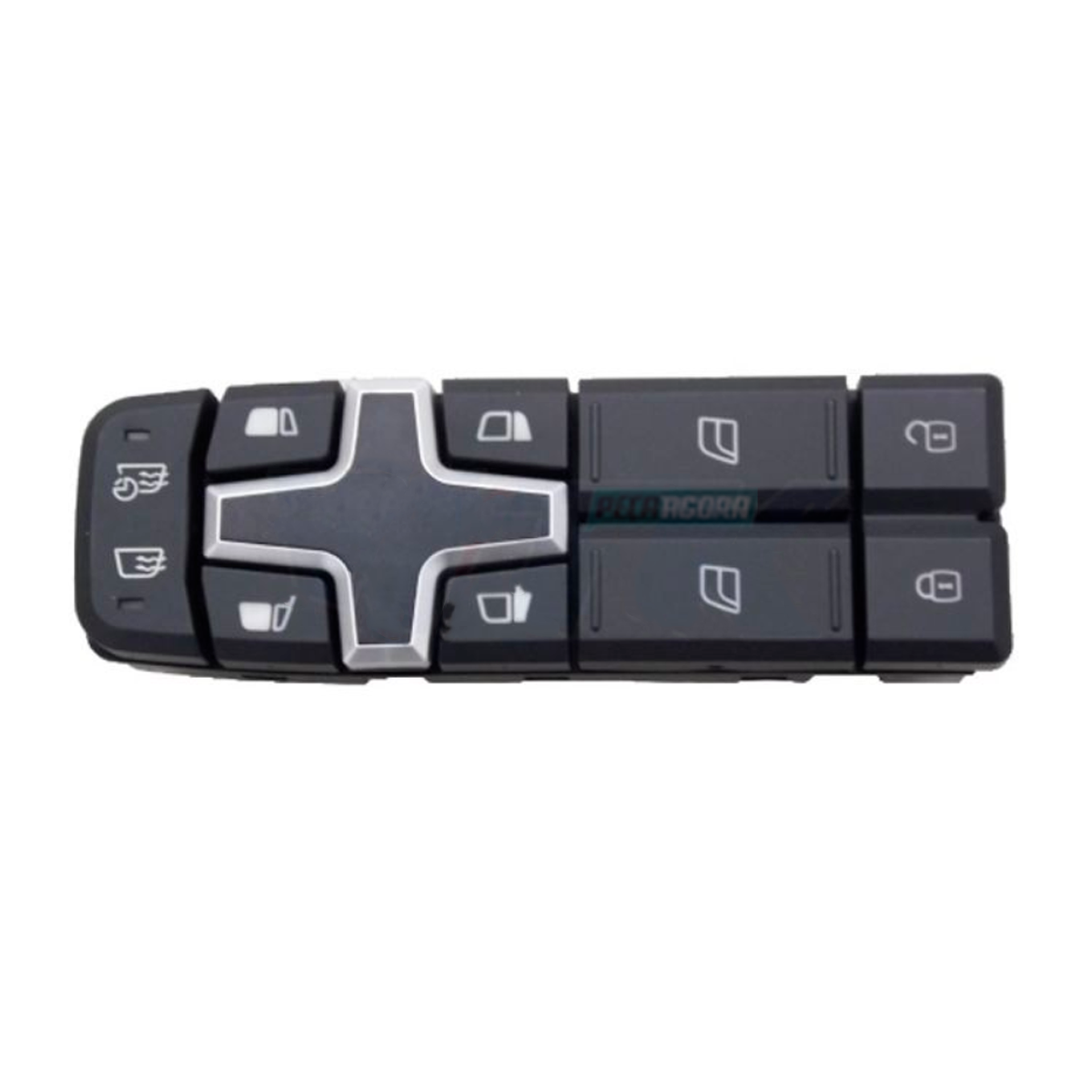INTERRUPTOR VIDRO ELETRICO COMPLETO ESQUERDO VOLVO FH FM 2015... NOVO FMX (22154