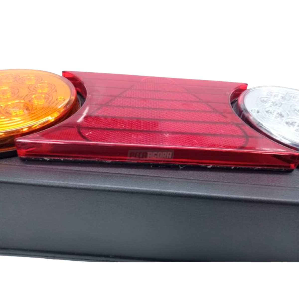 LANTERNA TRASEIRA LED 24V ESQUERDA IMPLEMENTO CARRETA RANDON - SEM ABA COM TRIAN