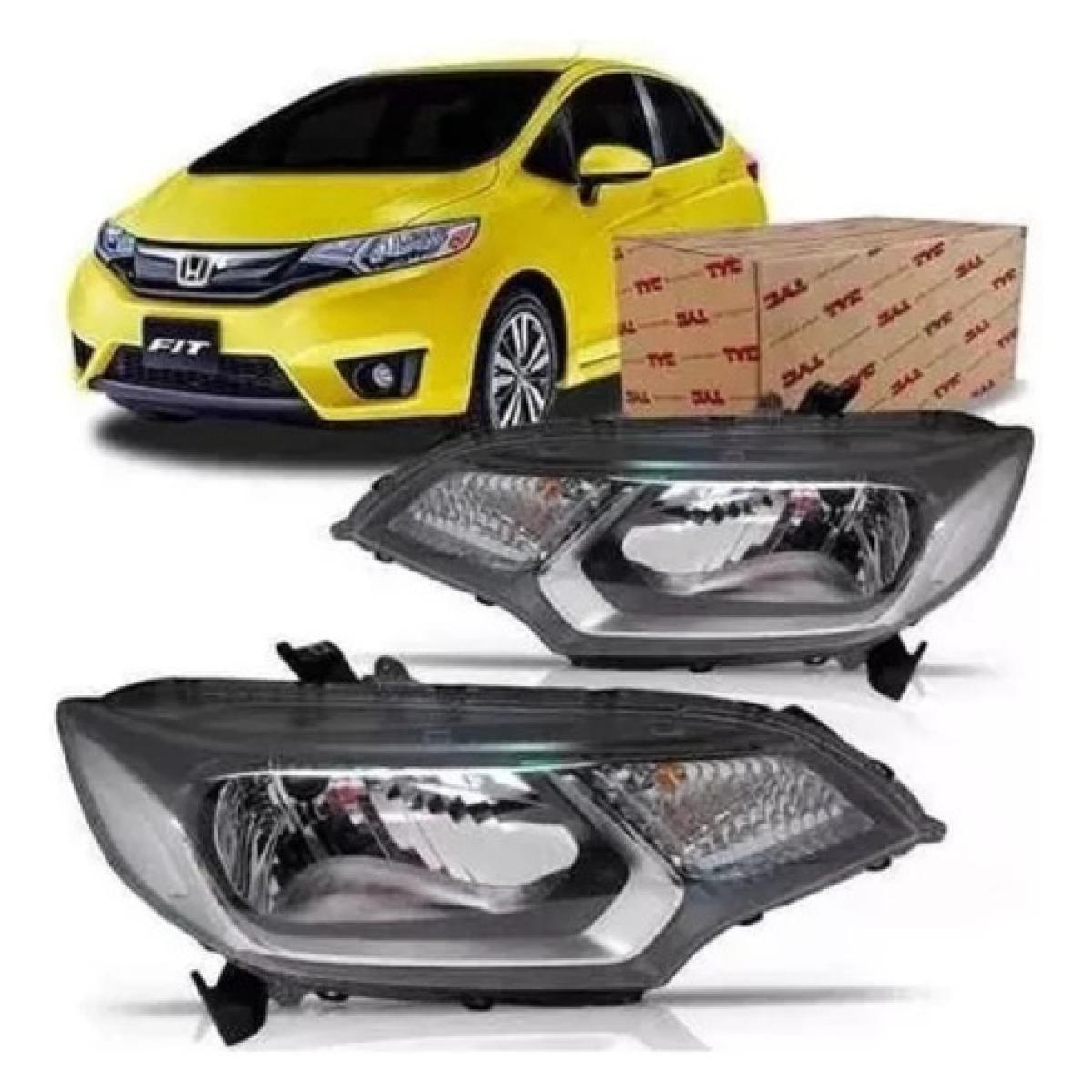 FAROL PRINCIPAL ESQUERDO FIT 2014 A 2021 (RF23219)