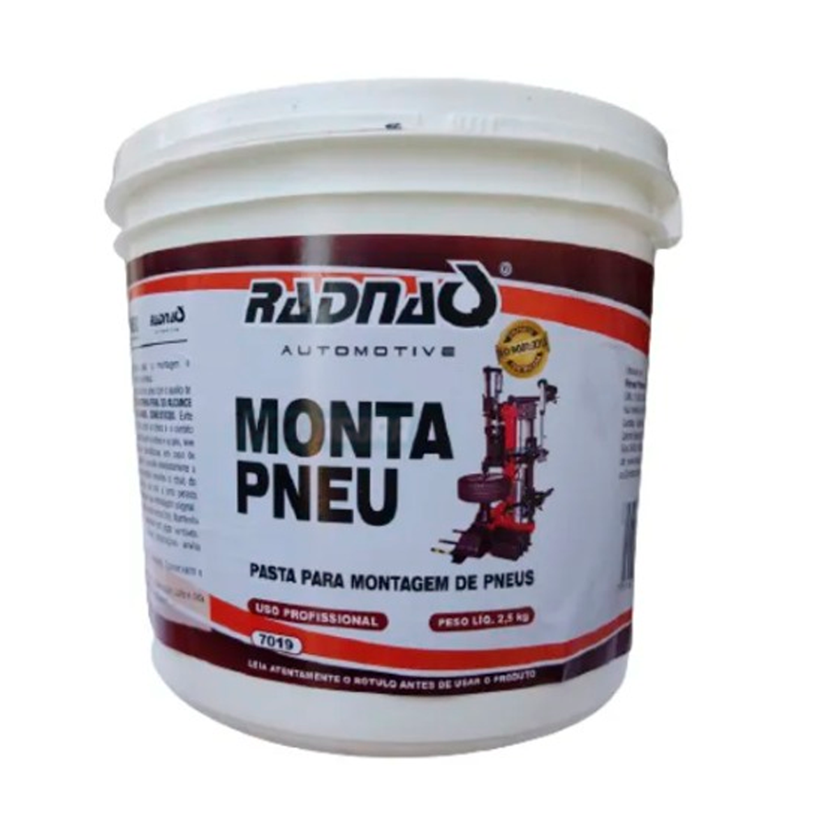 BALDE PASTA MONTAGEM PNEUS 2.5 KG (1525357- RQ7019)