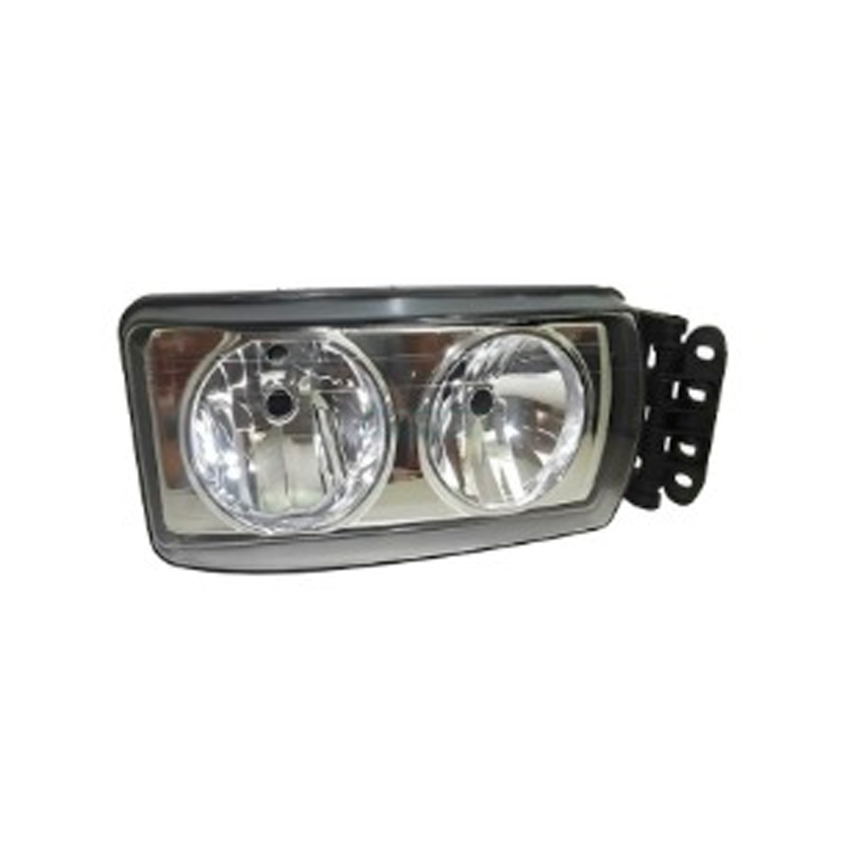 FAROL DIREITO IVECO STRALIS 2008...TRAKKER TECTOR CURSOR MASCARA CROMADA (580217