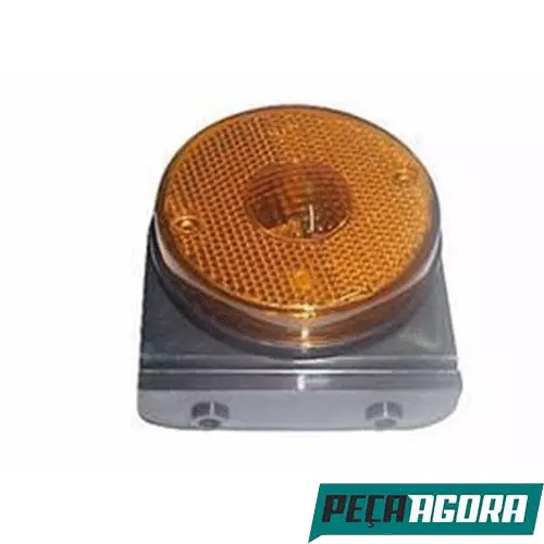 CONJUNTO LANTERNA LATERAL COM SUPORTE FLEXIVEL ACRILICO AM (45261)