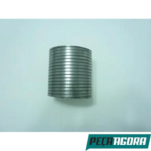 TUBO FLEXIVEL ESCAPE INOX 127X140MM MERCEDES BENZ MB (20442244WW)