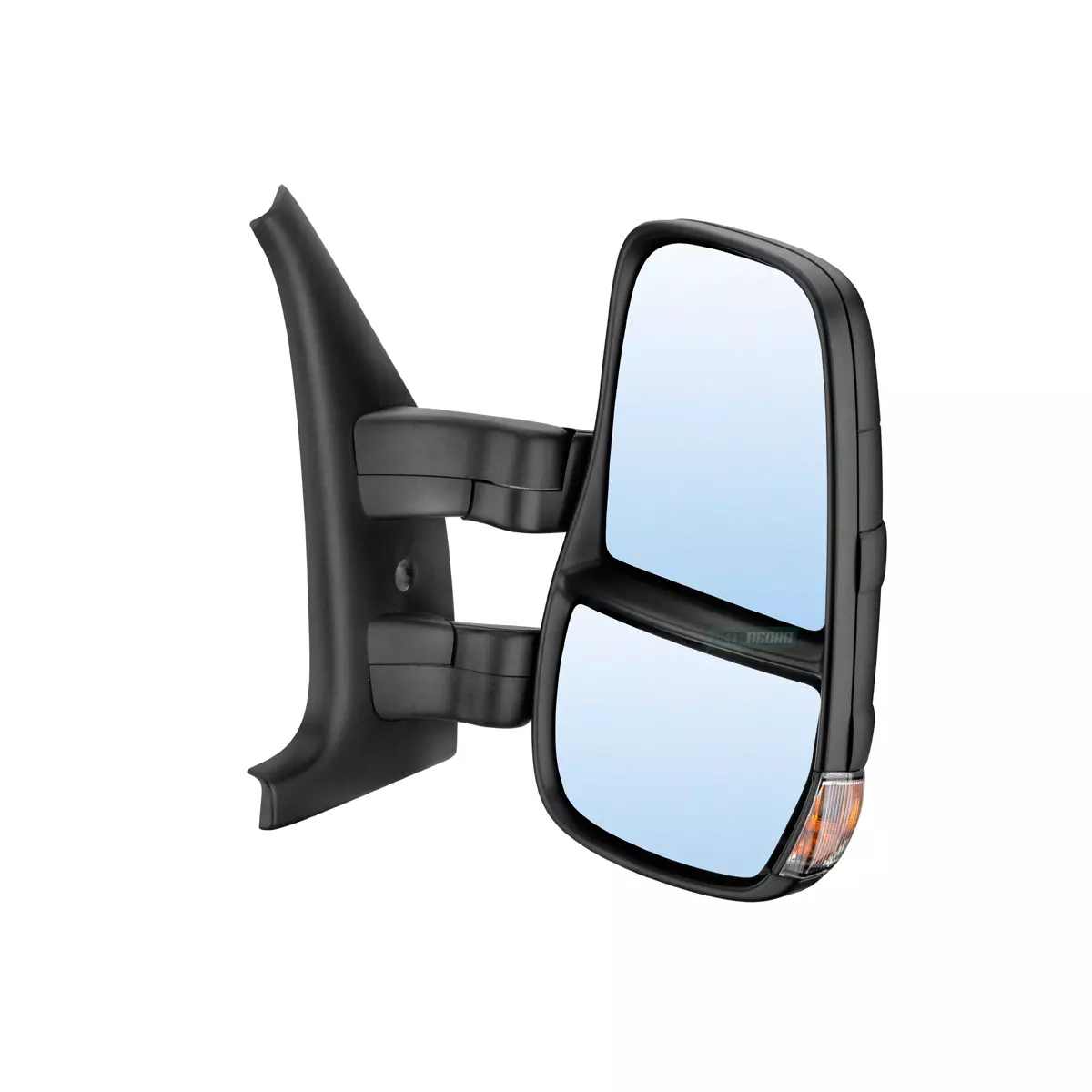 ESPELHO RETROVISOR MANUAL LD BRACO CURTO IVECO DAILY 35S14 A 55C16/35S14 A 55S17