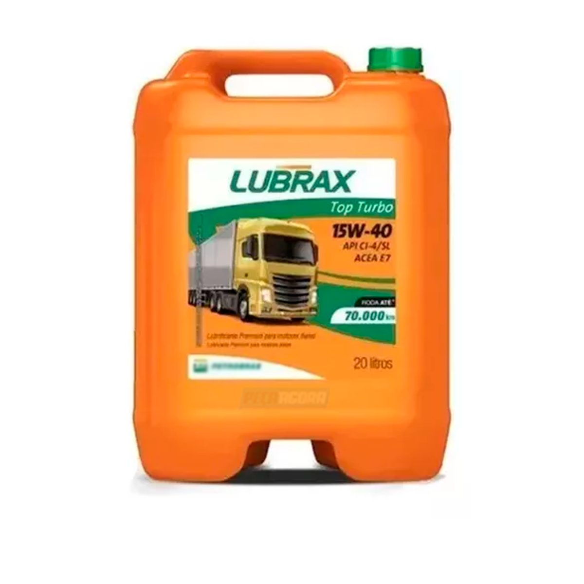 OLEO MOTOR DIESEL 15W40 LUBRAX TOP TURBO 15W40 CI4 20L (5011155040-1025002)