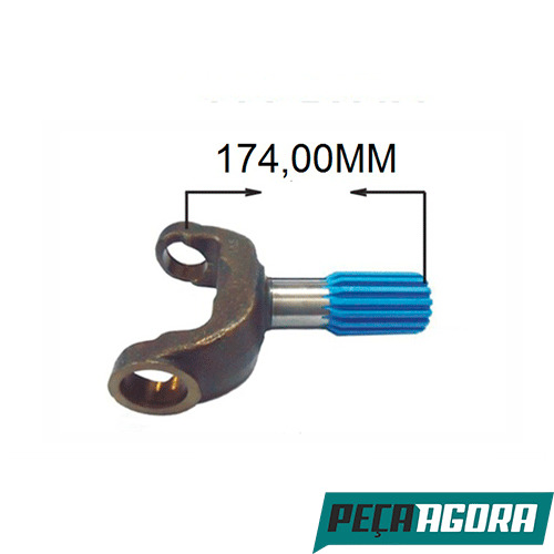 PONTUVA CARDAN ACO CLARK/MICHIGAN  FIAT ALLIS  J.I.CASE (75216813)