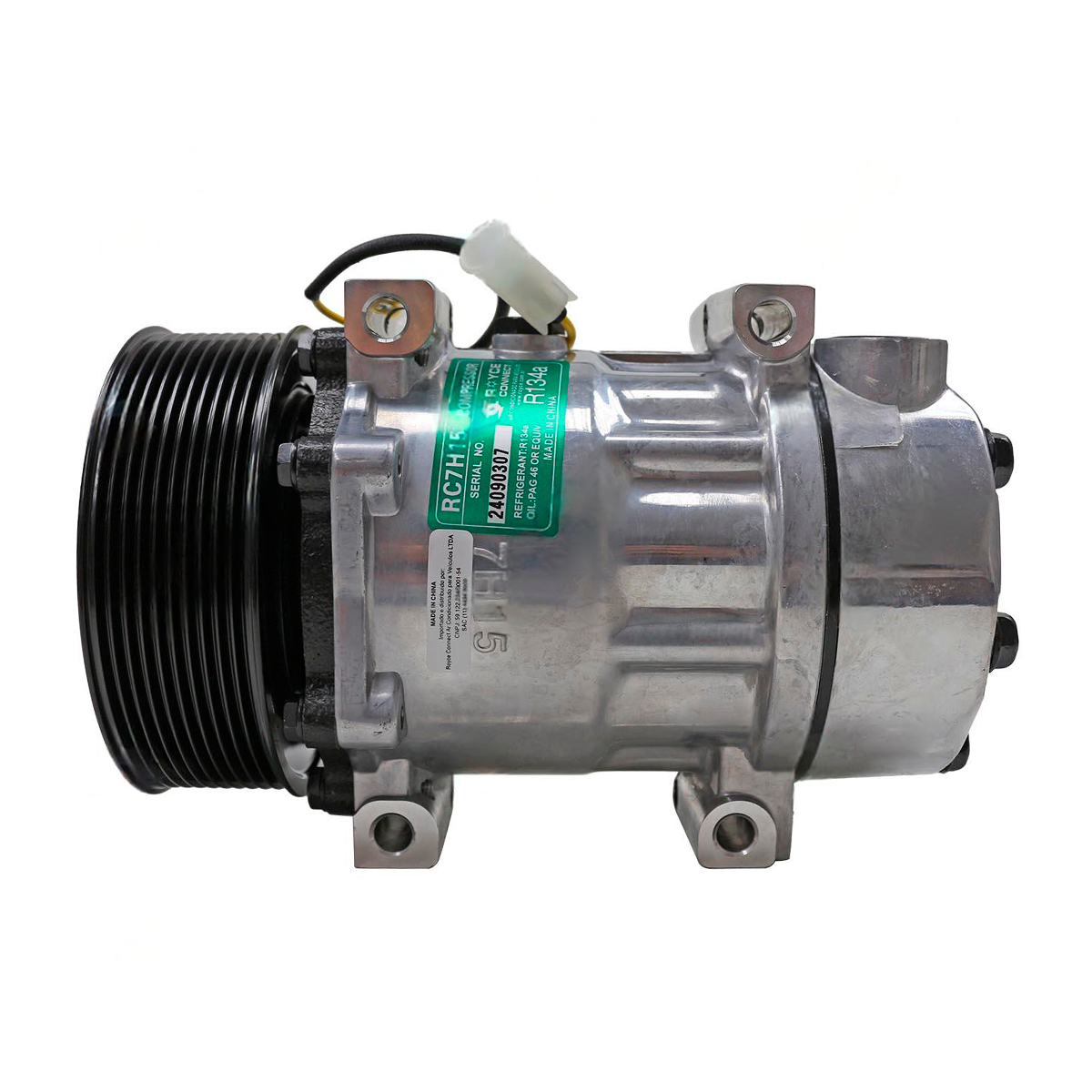 COMPRESSOR AA7H15AA 24V POLIA 10PK VOLVO VM 290 360 2023...  (78522505-7590A)