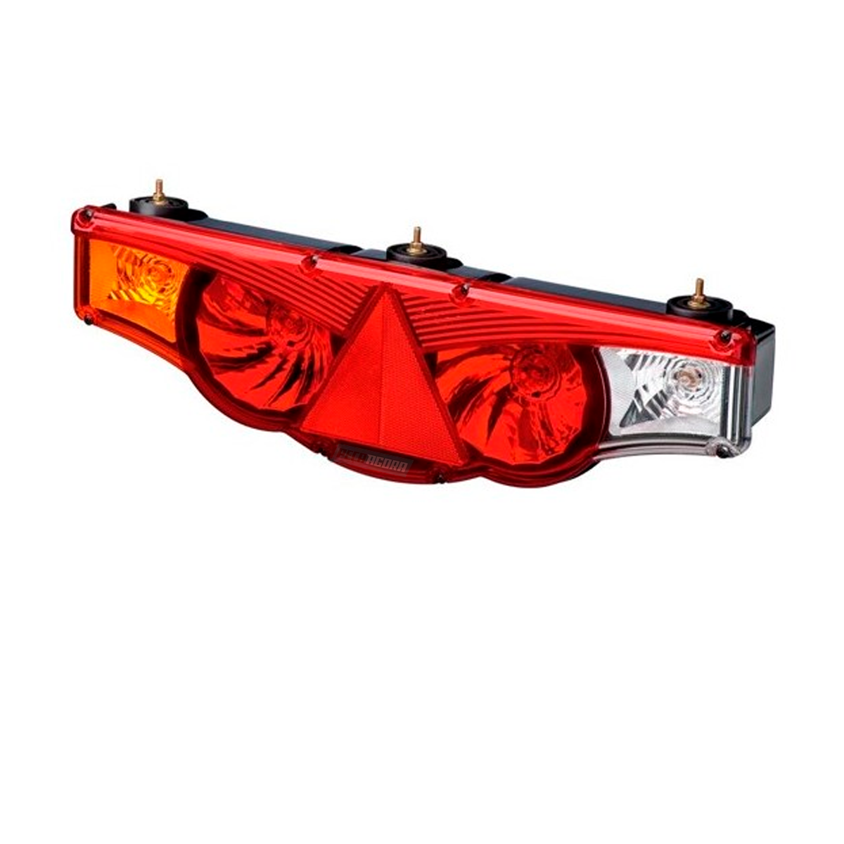 LANTERNA TRASEIRA ESQUERDA FIXACAO SUPERIOR SEMI REBOQUE SEM LAMPADA  (7007SLE)