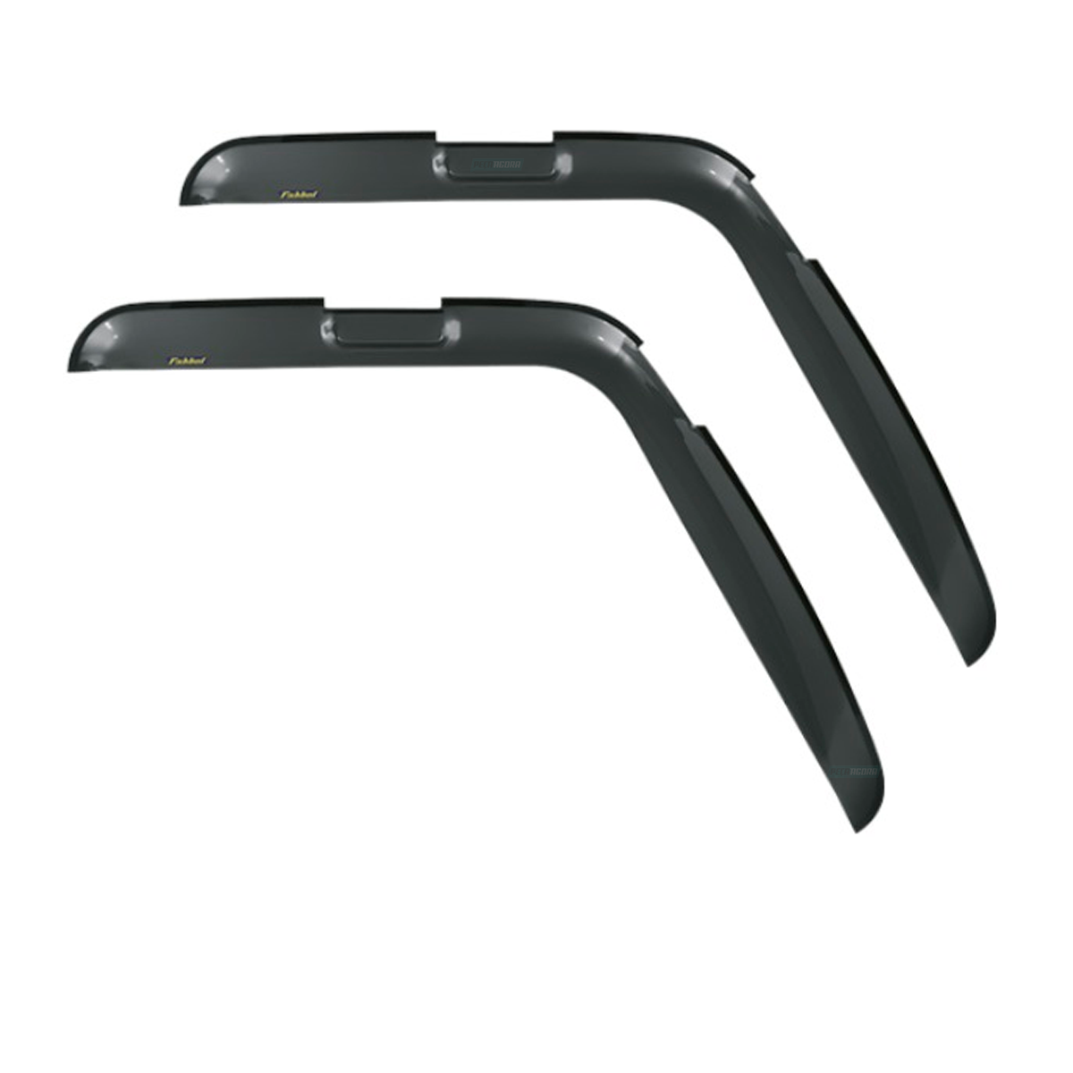 JOGO CALHA CHUVA ACRILICO MB ACCELO 715C 915C 1016 INTEIRA  (G047FE-B050TF)