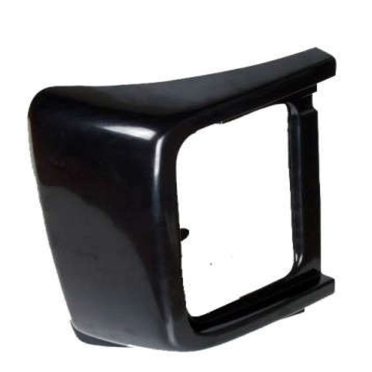 MOLDURA FAROL ABS PRETO MB MERCEDES BENZ 1113 1518 ESQ (3316980079)