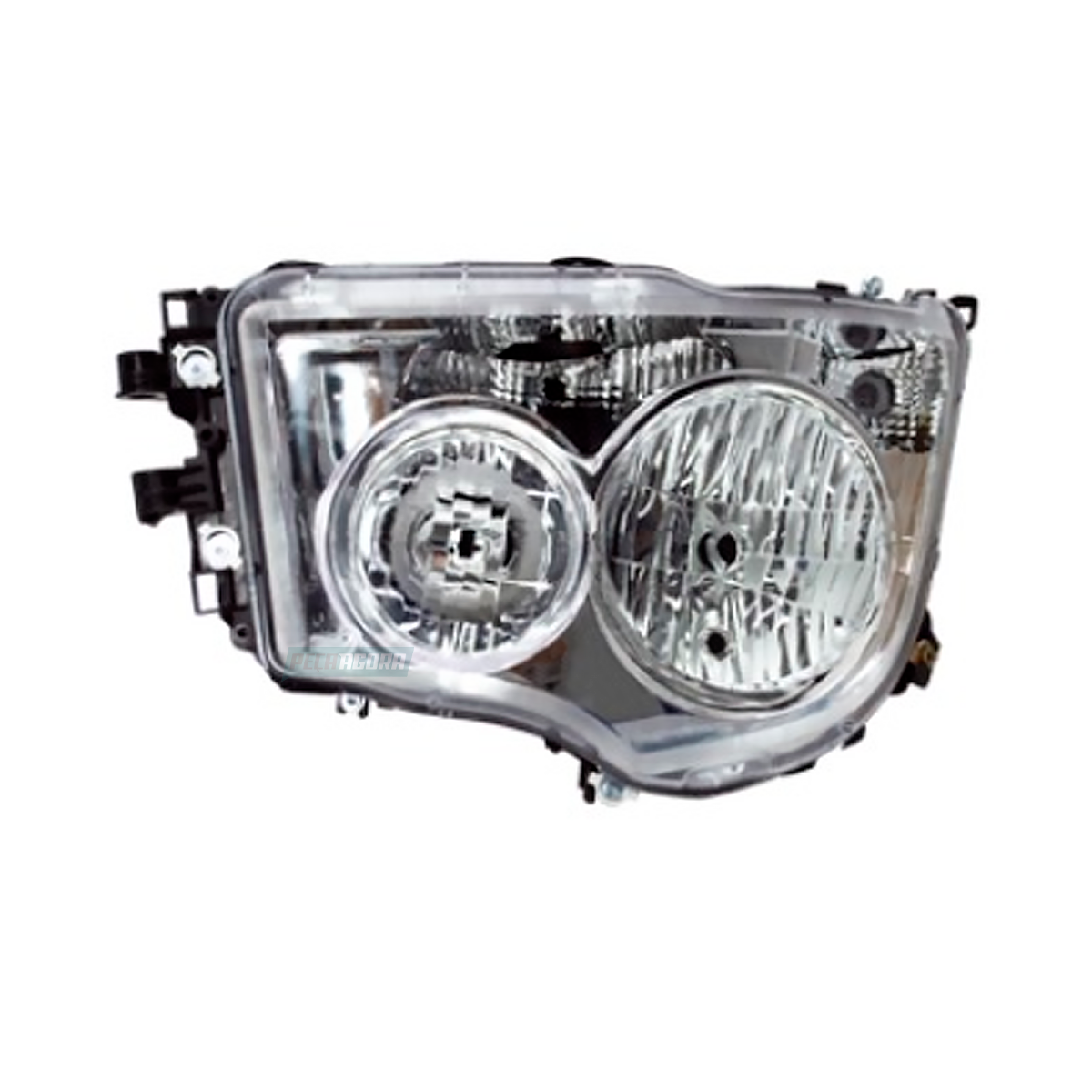 FAROL ESQUERDO AROCS 2021... (9618202659-9608202439-9618204539-9618203459 )