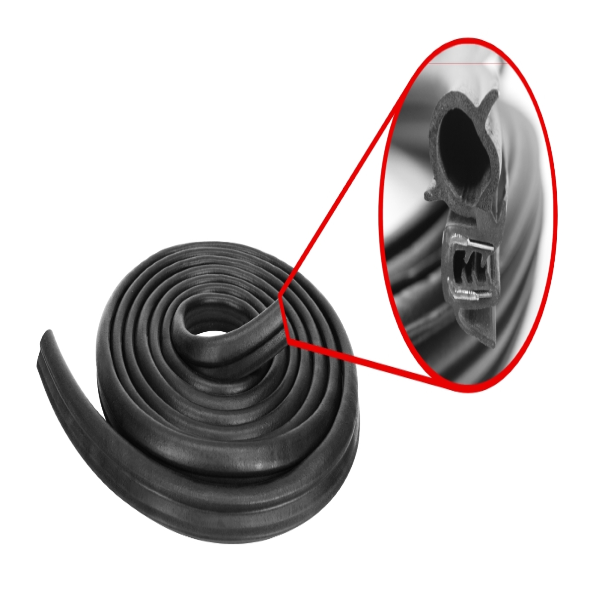 BORRACHA DA PORTA SCANIA P/G/R S4/S5 1998/2018 (FIXA NA CARROCERIA) LE/LD BOR (B