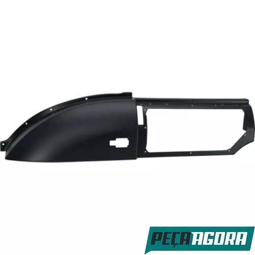 PARALAMA CABINE FORD CARGO 2842 LADO ESQUERDO FIBRA (DC4616015CAZUP)