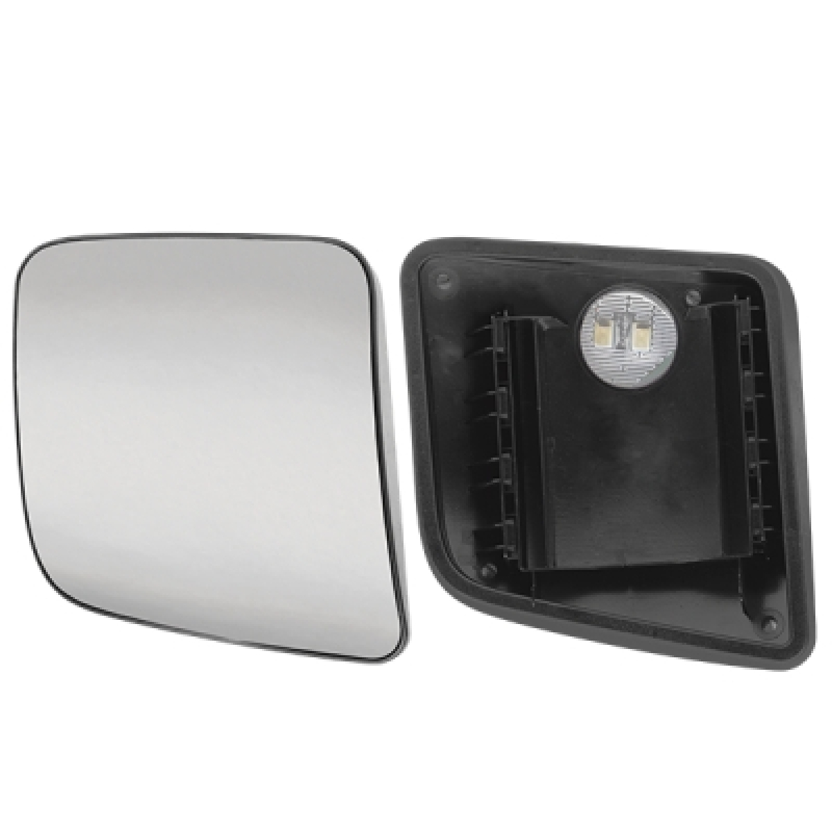 VIDRO ESPELHO DIREITO MB ACTROS MP4 ANO 2020... AUXILIAR COM DESEMBACADOR (00281