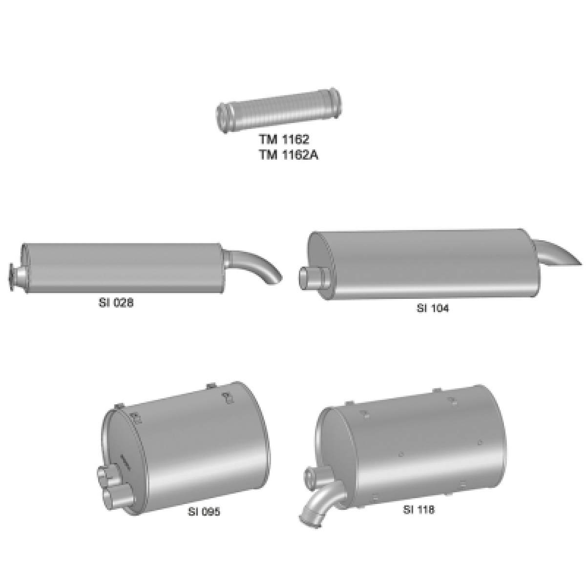 SILENCIOSO VOLKSWAGEN CONSTELLATION EURO 3 19320 / 25370 ( BOCAL SAIDA 4" ) (2T2