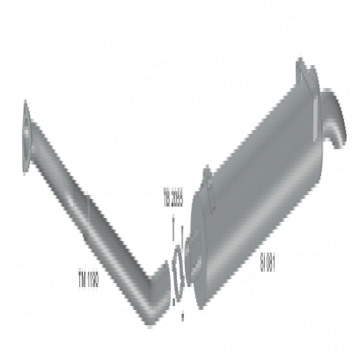 TUBO SAIDA MOTOR MERCEDES BENZ 914 2007 (6884907719.)