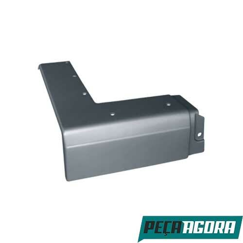 PARALAMA PEQUENO MB ATEGO CINZA FOSCO ESCURO PU LD DIREITO FIBRA (9738811201)