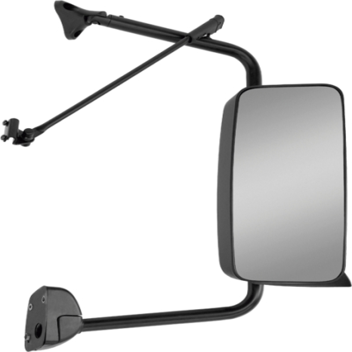 ESPELHO RETROVISOR INTERICO MANUAL COMPLETO LD MB AXOR / ATEGO ANO 2007...2012 (