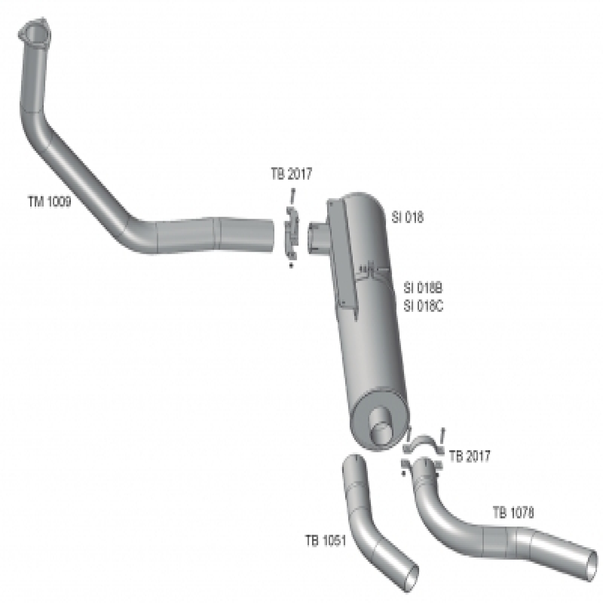 SILENCIOSO ESCAPAMENTO MB 1935 1938 1941 1945 (3884907415)