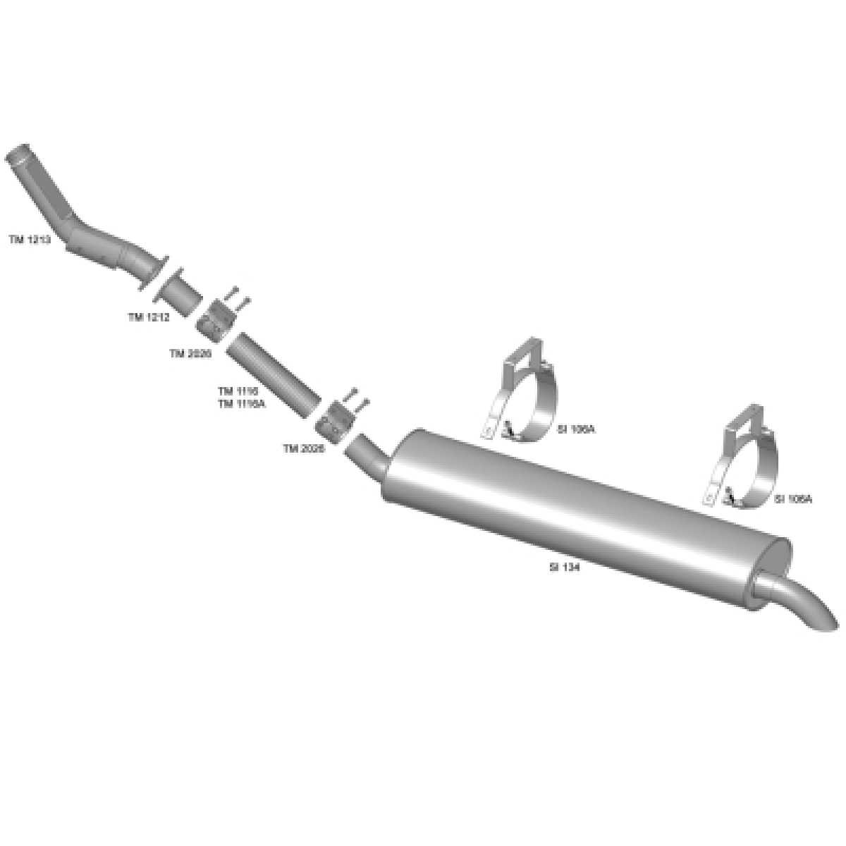 TUBO INICIAL ELETRONICO 8150-9150E VW 8150E / 9150E VW ONIBUS 8150EOD / 9150EOD 