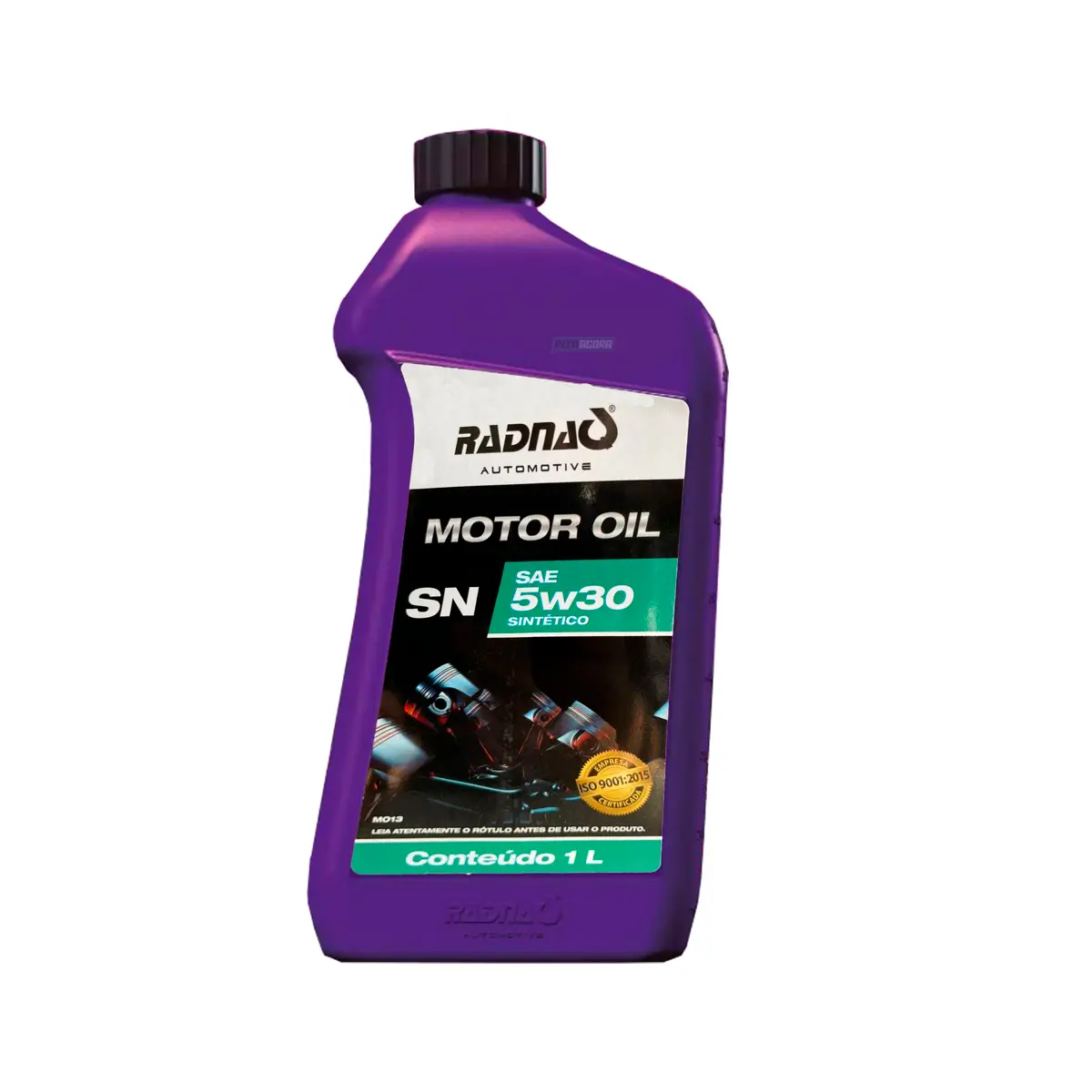 OLEO MOTOR 5W30 SINTETICO SN RADNAQ 1L GASOLINA ALCOOL FLEX GNV (MO13)