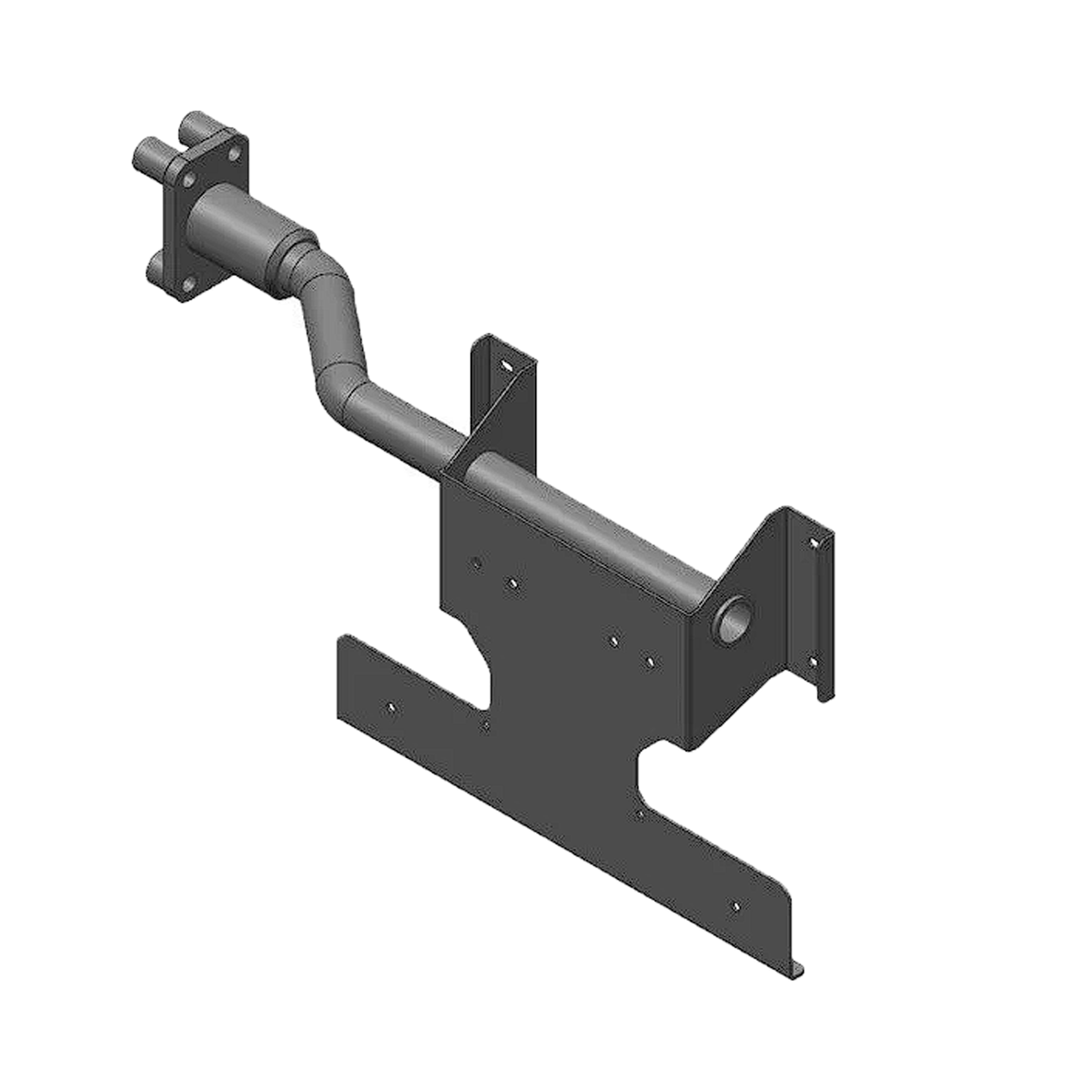 SUPORTE PARALAMA TRASEIRA DIREITO VW MAN TGX METEOR (2V5821176F-SP1514D)