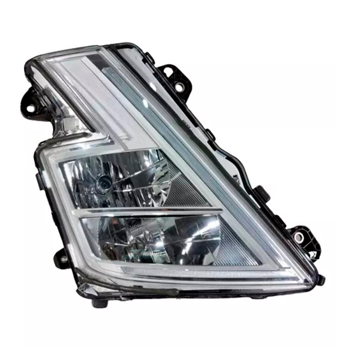 FAROL PRINCIPAL DIREITO MASCARA GRANDE USA LAMPADA VOLVO FH5 2021.. (23752660-23