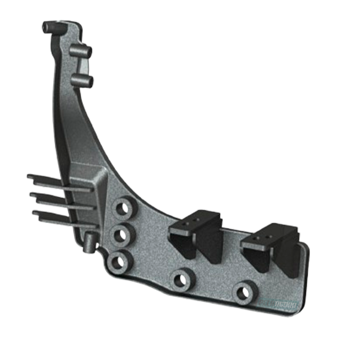 SUPORTE ESTRIBO INFERIOR ESQUERDO FERRO DAF CF XF 2020... (DF115)