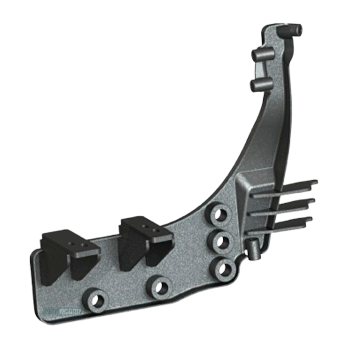 SUPORTE ESTRIBO INFERIOR DIREITO FERRO DAF CF XF 2020... (2035146-DF114)