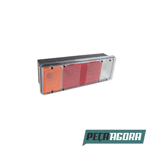 LANTERNA TRASEIRA PARA IVECO EUROTECH CONECTOR E CHICOTE DIREITO (7138684)