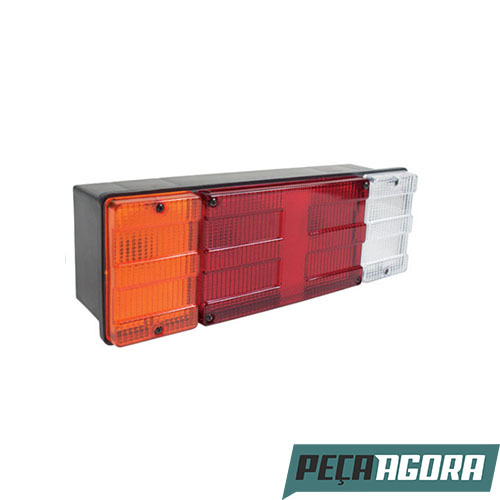 LANTERNA TRASEIRA PARA IVECO EUROTECH CONECTOR E CHICOTE DIREITO (7138684TRIE)