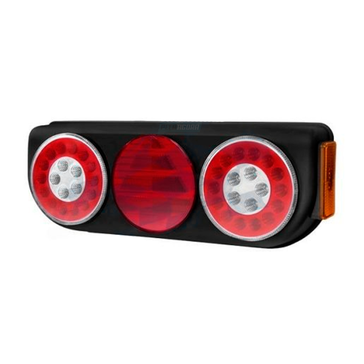 LANTERNA TRASEIRA DIREITA LED MODERNA TRIANGULO CARRETAS FACCHINI 2012 A 2015 BR