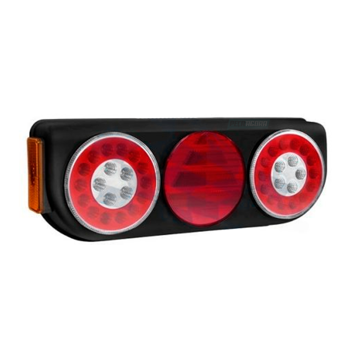 LANTERNA TRASEIRA ESQUERDA LED MODERNA TRIANGULO CARRETAS FACCHINI 2012 A 2015 B