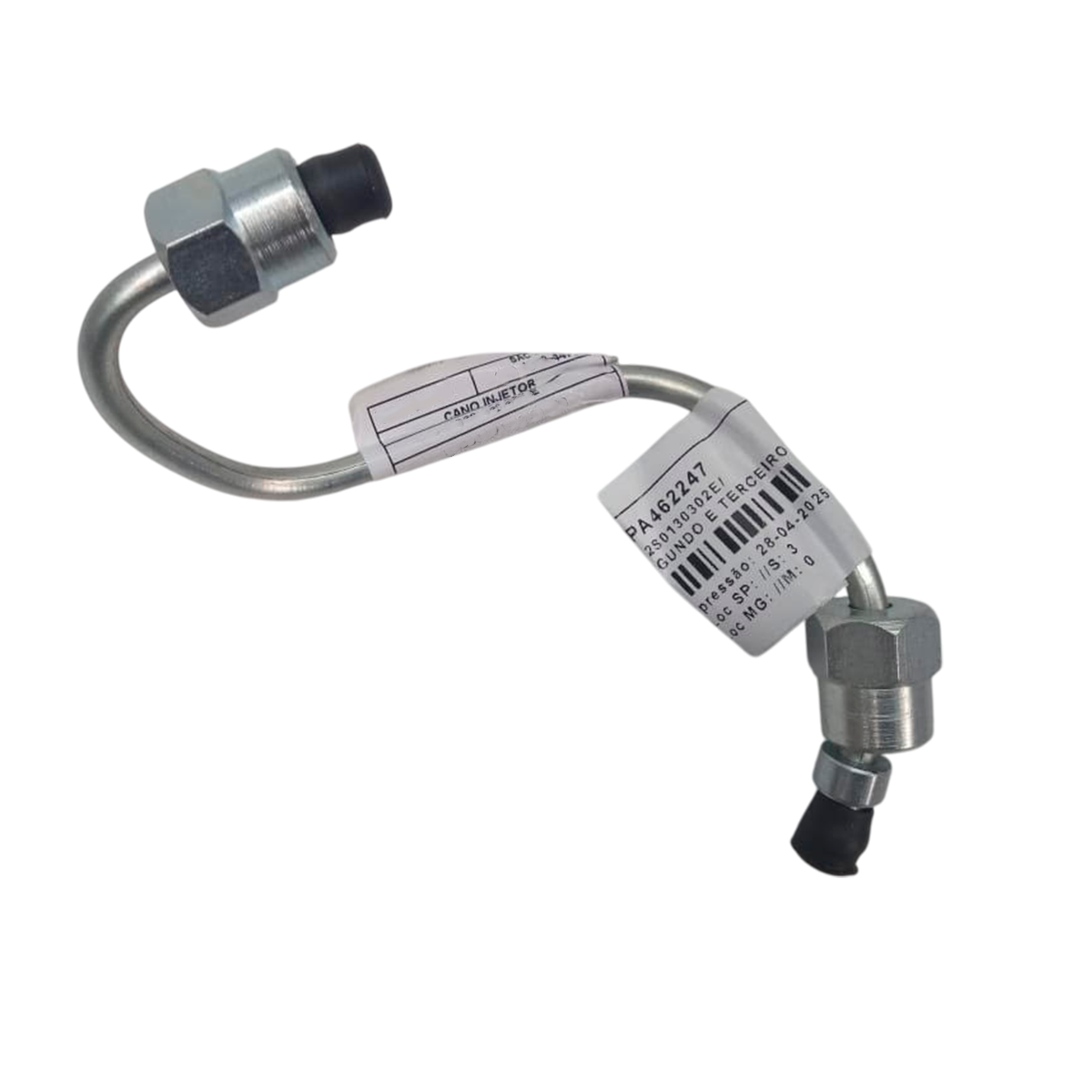 TUBO INJETOR SEGUNDO E QUARTO CILINDRO 280MM VW 24250E 17250E 2628E 25422E FORD 