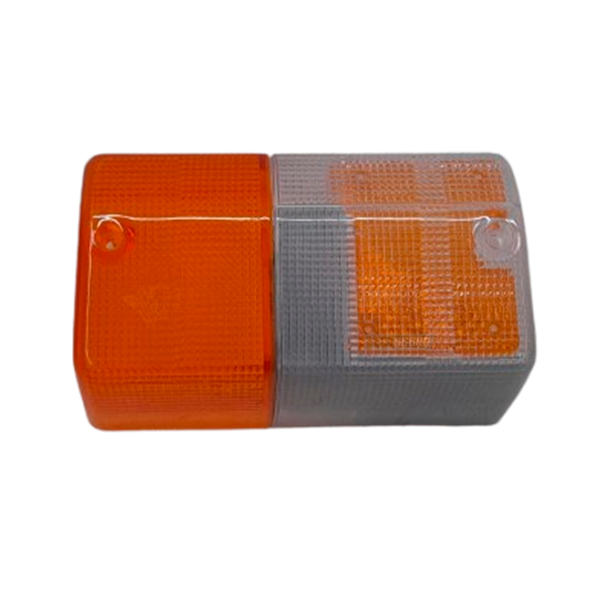 LENTE LANTERNA DIANTEIRA DIREITO AMARELA E CRISTAL SCANIA 112 113  (1953508-PL04