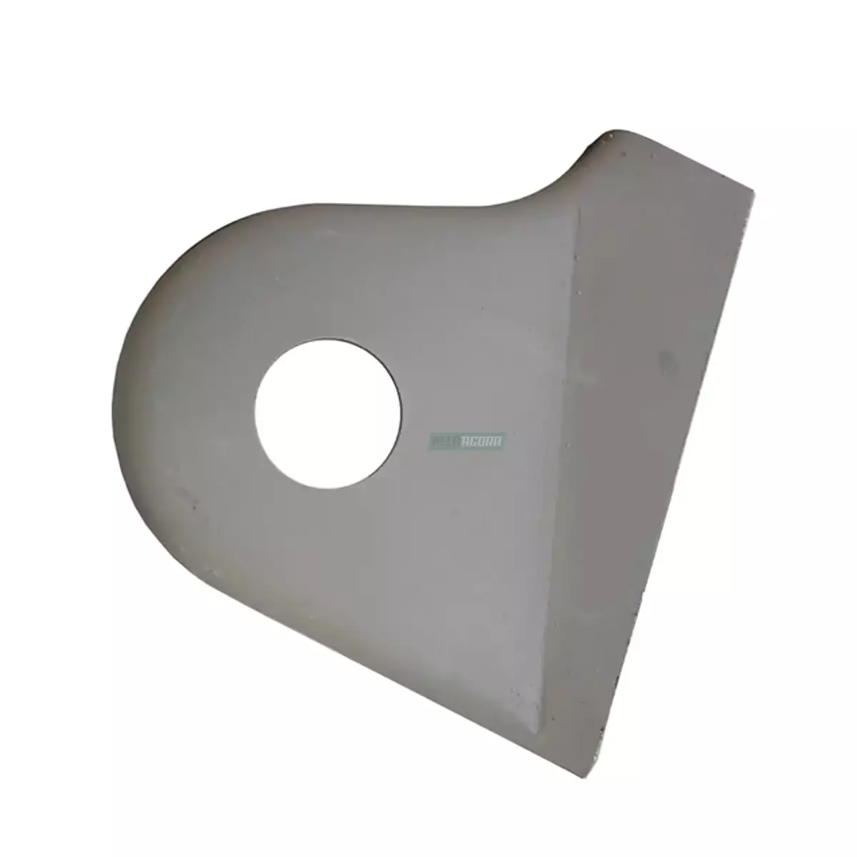 PONTA TANQUE ALUMINIO DIREITO SCANIA T R 124 - LATA (11688)