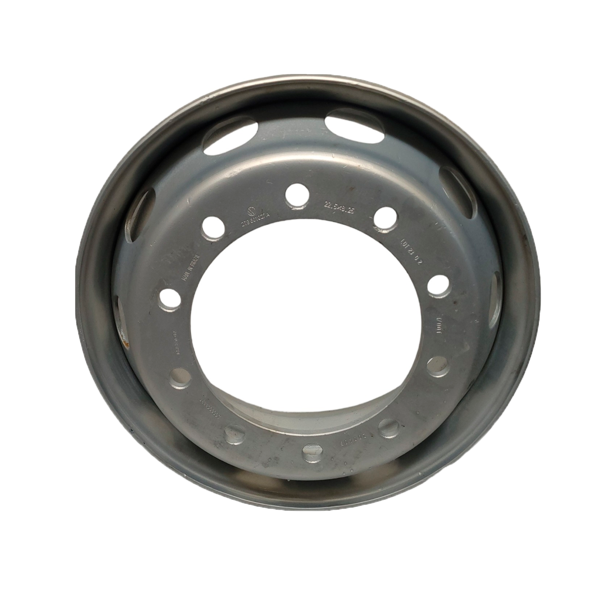 RODA DISCO SEM CAMERA CARRETA 8.25 X 22.5 10 FUROS PNEU 295 (2TB601027A@)