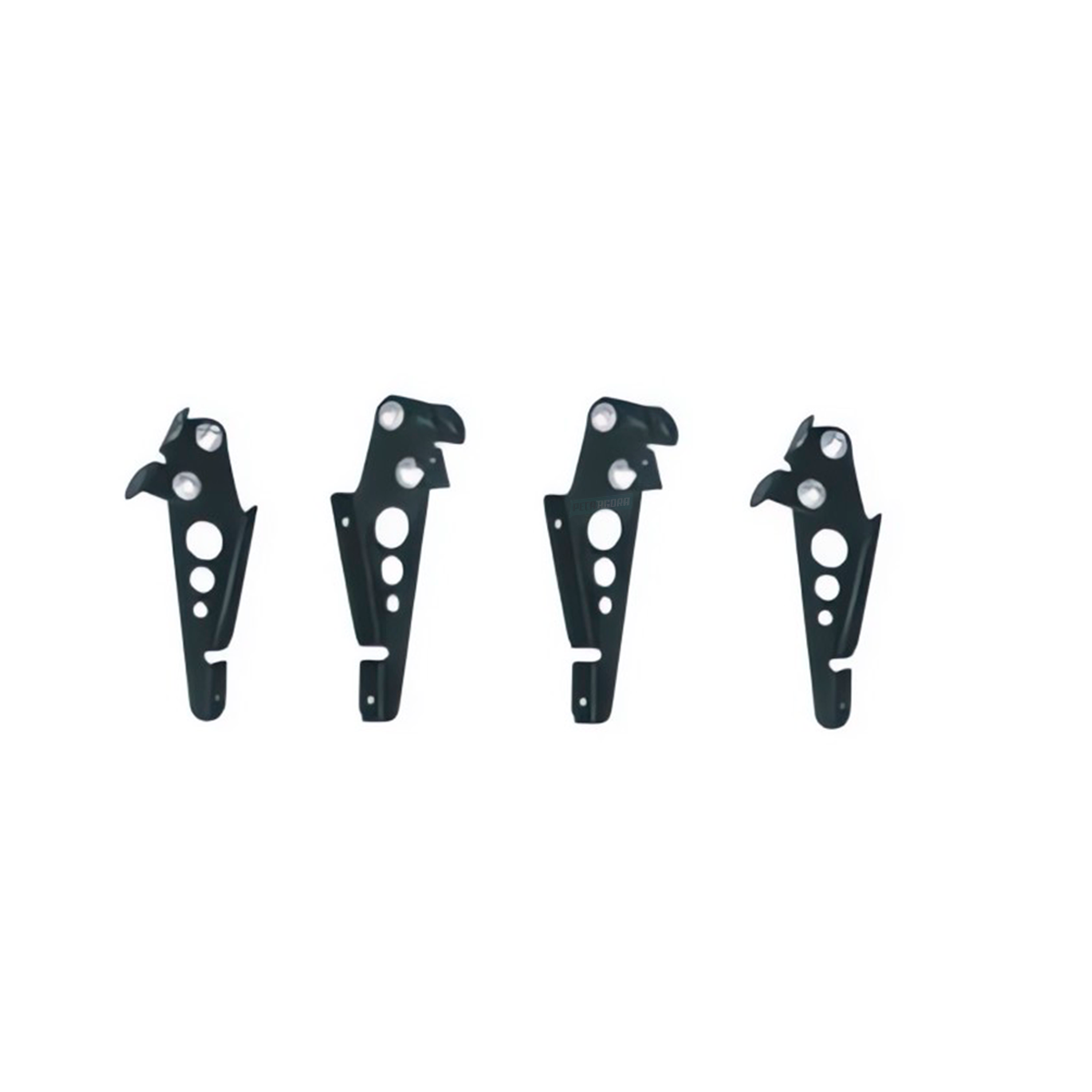 JOGO SUPORTE TAPA SOL VOLVO FH FM NH TETO ALTO (3963592-F1003)