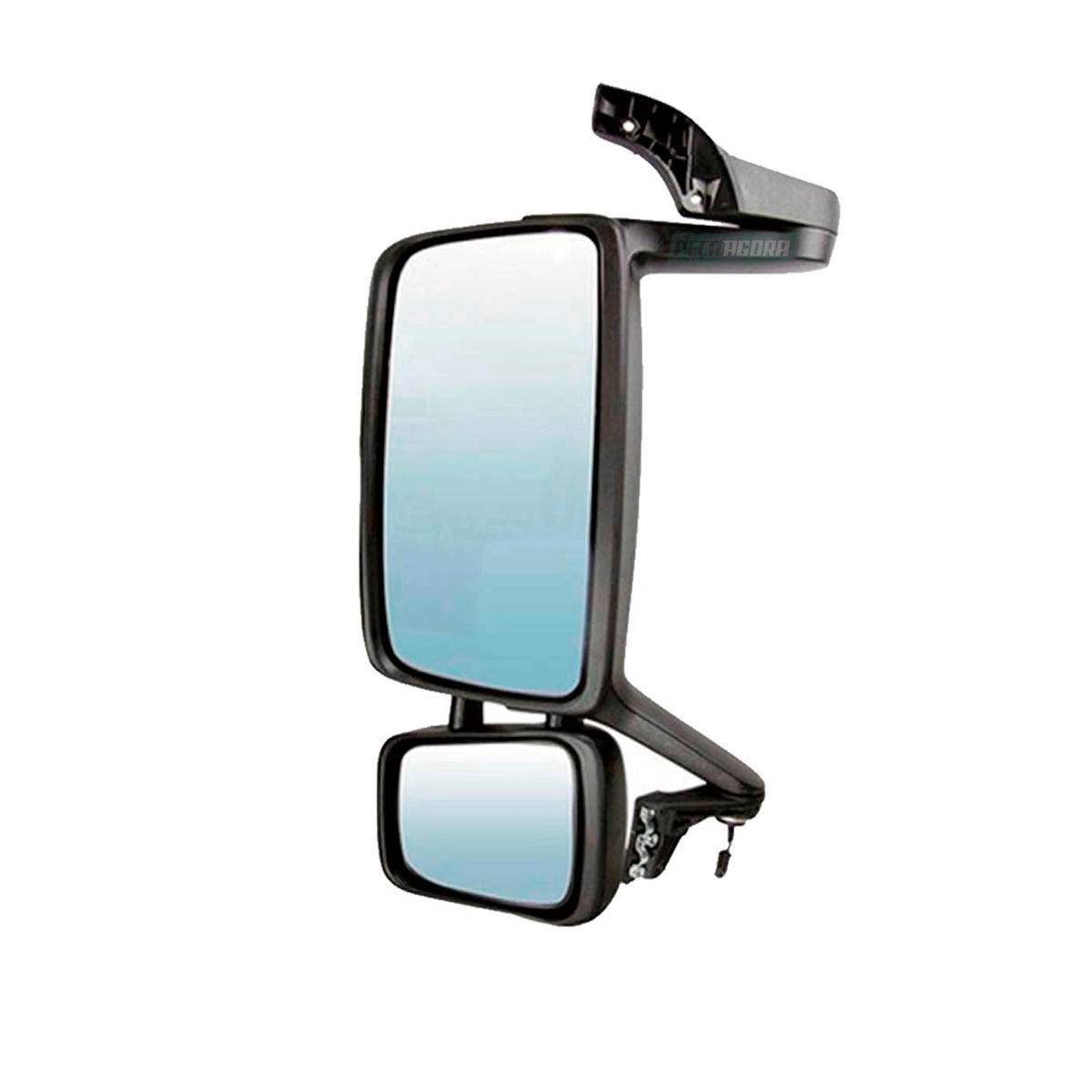 ESPELHO RETROVISOR ESQUERDO ELETRICO COMPLETO DESEMBACADOR VOLVO FH FM 2009-2014